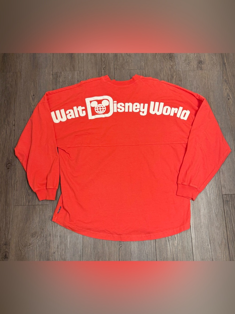 Disney Parks Spirit Jersey Walt Disney World Est. 1971 Orange Coral Size Large